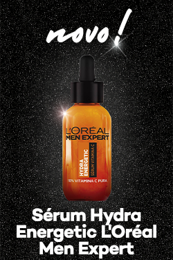 Novo Sérum Hydra Energetic da marca Loreal Men Expert